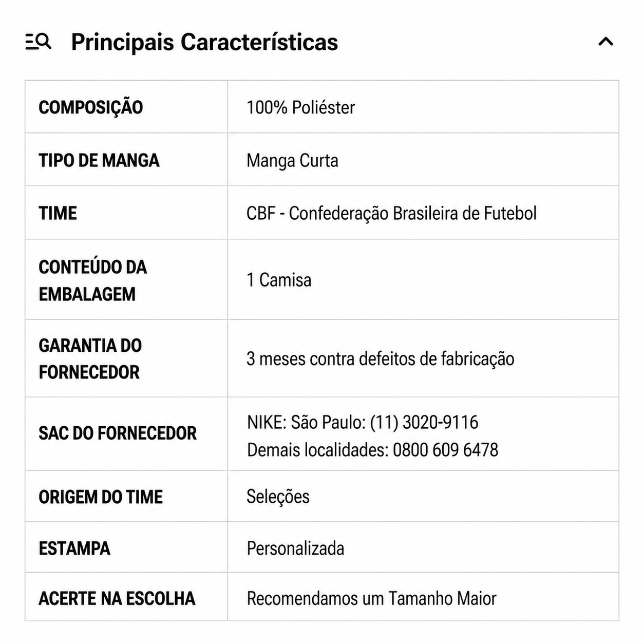 Especificação 3